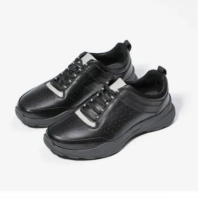 ROUND TOE BLACK SHOES